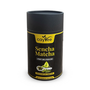 Caytee präsentiert Sencha Matcha Grüntee