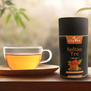 Caytee präsentiert Sultan Tee Fruchtkuchen Geschmack Grüner Tee