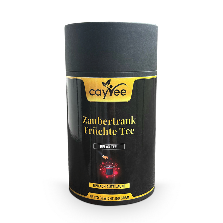 Caytee präsentiert Zaubertrank Fruchte Tee Relax Tee