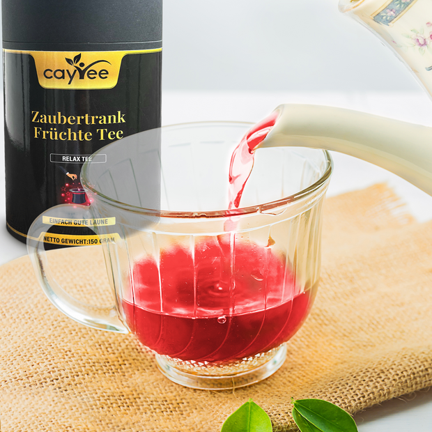 Caytee präsentiert Zaubertrank Fruchte Tee Relax Tee